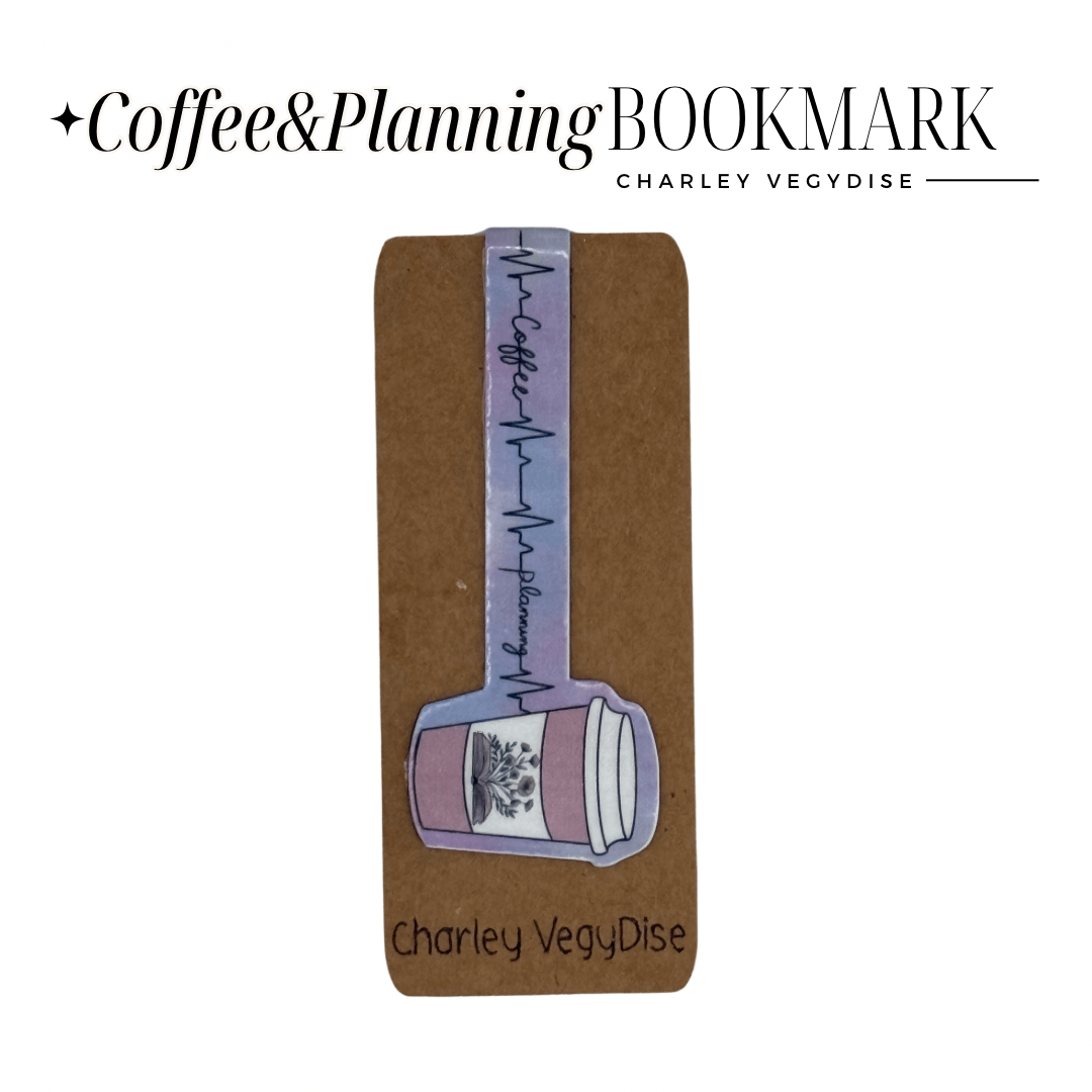 Coffee And Planning Magnetic Bookmark