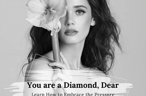 Created Under Pressure: Becoming The Woman God Is Refining 8 Cream And Monochrome Simple Photo Filter Inspirational Quote Woman Blog Instagram Post Facebook Post 1 1