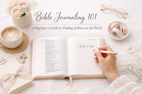 Bible Journaling 101: A Beginner’s Guide To Finding Stillness In The Word 12 Ekkfhom5Zob