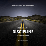 Discipline Over Motivation | 3 Ways To Cultivate Discipline | The 1St Key To Success 2 Pink Beige Failure To Learn Transparent Text Typography Quote Instagram Post 4