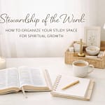 Stewardship Of The Word: How To Organize Your Study Space For Spiritual Growth 8