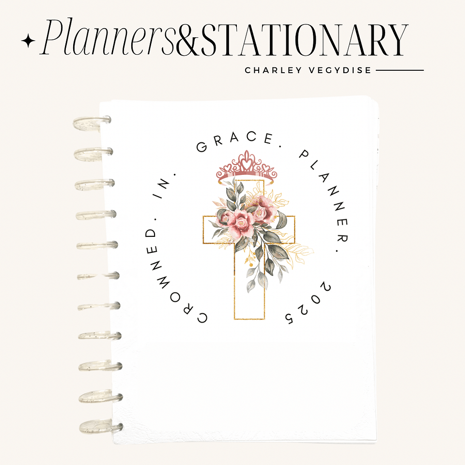 Christian Planners, Prayer Journals &Amp; Bible Study Tools | Charlet'S Stationery 22 Planners, Notebooks, &Amp; Journals